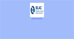 Desktop Screenshot of blac.be