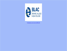 Tablet Screenshot of blac.be